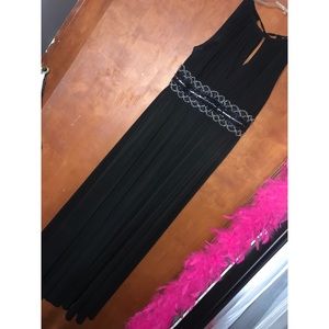 Black long formal dress